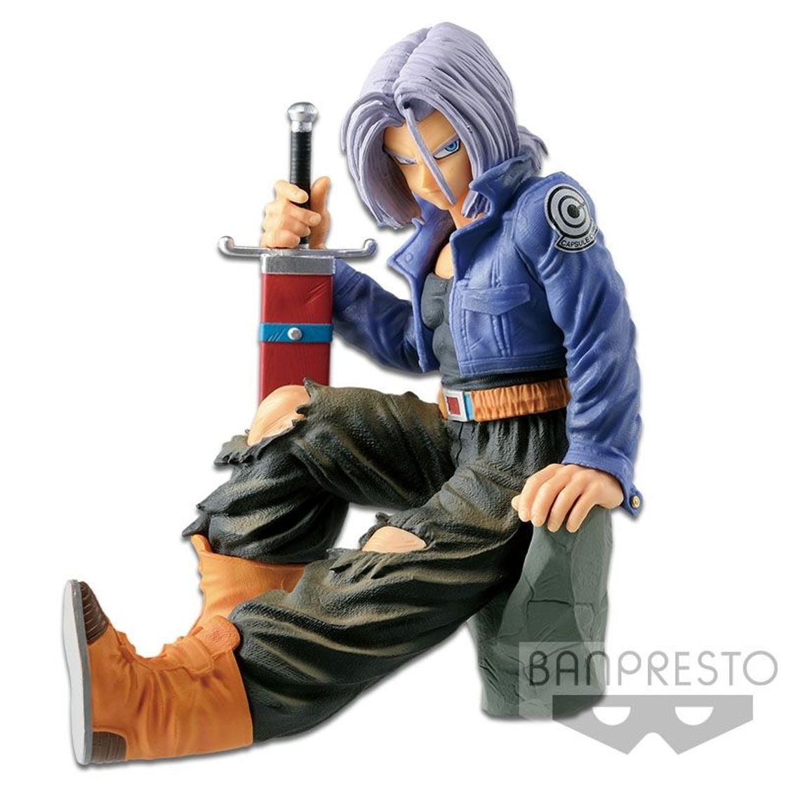 Moda Dragon Ball Z Banpresto World Figure Colosseum 2 Vol. 8 Future Trunks Figure

