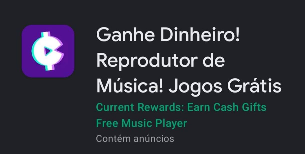 App App que paga para ouvir música