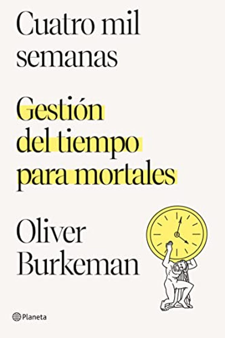 Libro Cuatro mil semanas