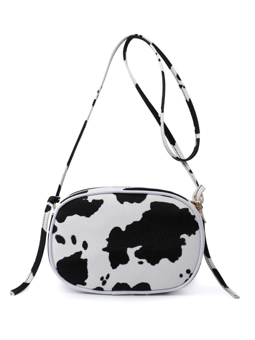 Fashion Bolsa estampa de 🐮, couro do plutônio 💖