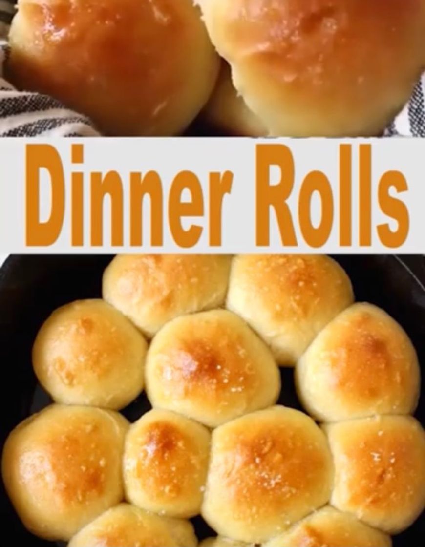 Moda Receita de dinner rolls 