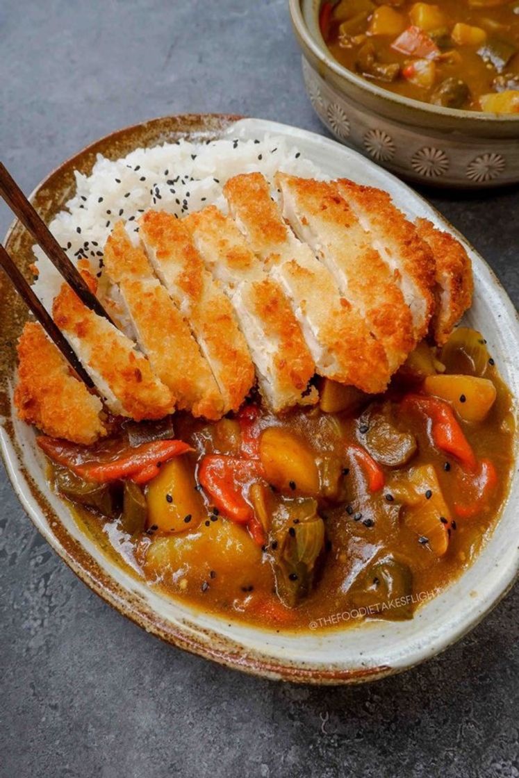 Moda katsu curry vegano 