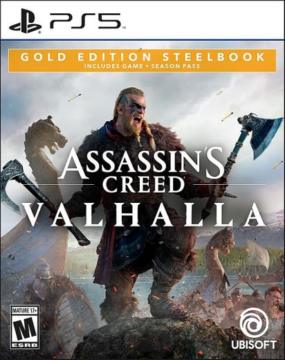 Assassin’s Creed Valhalla PlayStation 5 Gold Steelbook Ed.