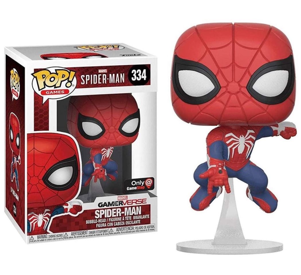 Fashion Funko 29318 POP Vinyl: Games: Marvel Spider-Man: (Exc)