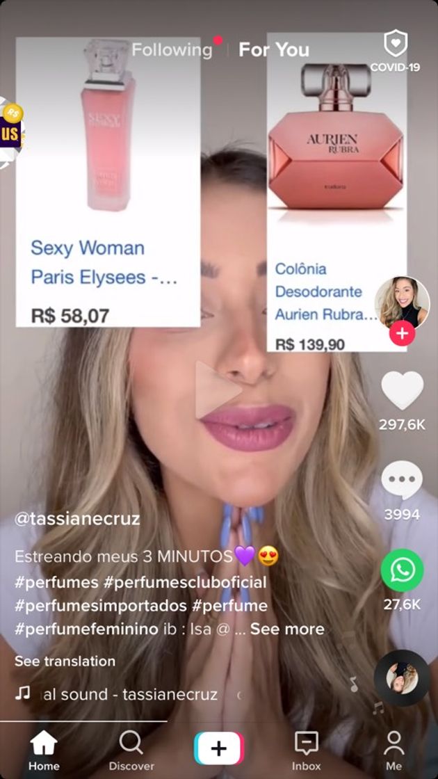 Fashion Vídeo do tiktok 