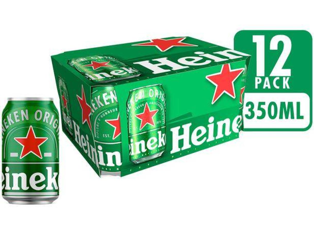 Fashion Heineken Premium Puro Malte Lager 12 Unidades de 350ml 