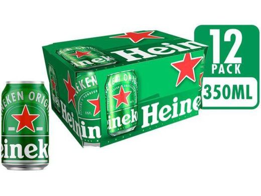 Heineken Premium Puro Malte Lager 12 Unidades de 350ml 