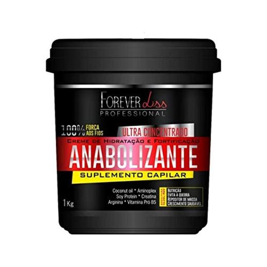 Forever Liss Anabolizante Hair Nutrition Suplemento Máscara 950g