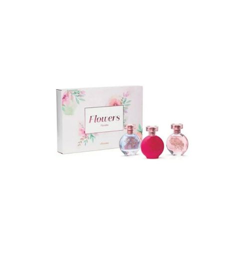 Kit de três perfume presente Floratta!