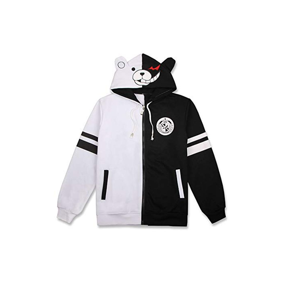 Moda FINDPITAYA Danganronpa Monokuma Adulto Nanami Chiaki Sudaderas con Capucha