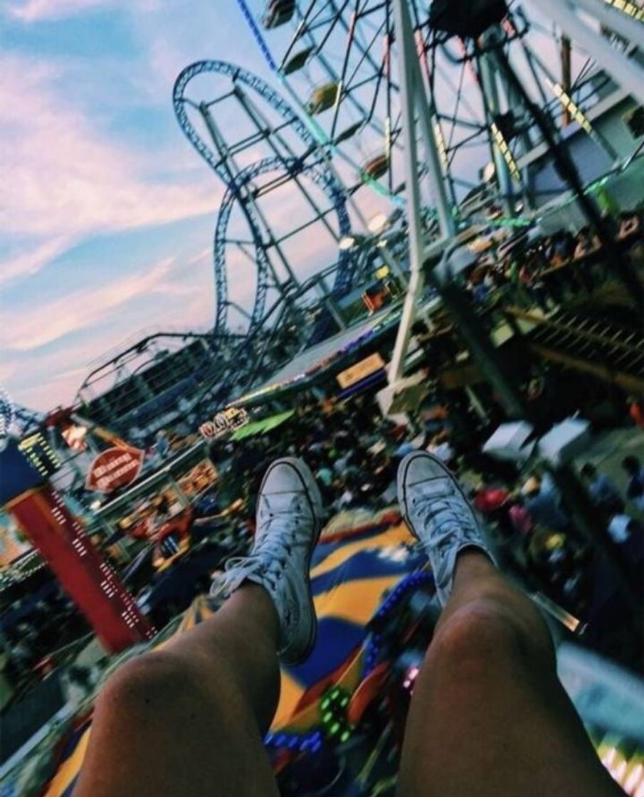 Social Rolezinho no parque de diversões 💖✨