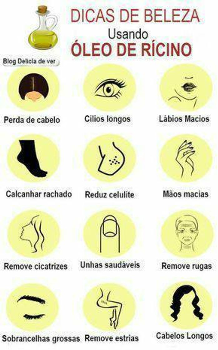 Social Dicas de beleza com óleo de rícino