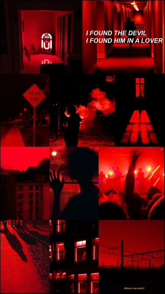 Social lockscreen red