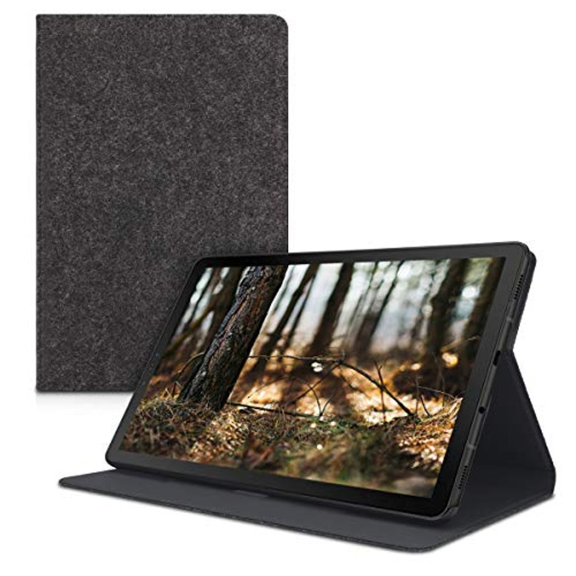 Electronic kwmobile 1x Funda de Fieltro Estilo Cartera Compatible con Samsung Galaxy Tab