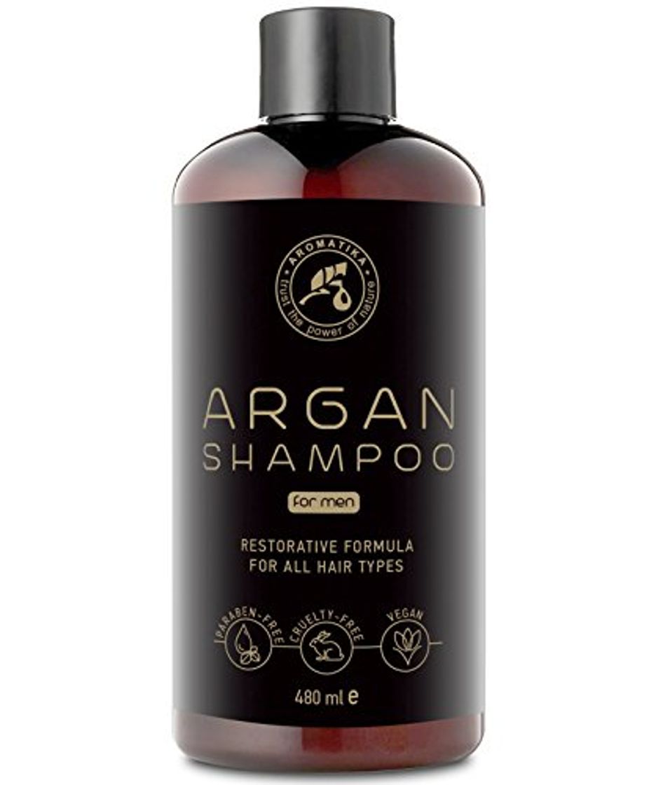 Belleza Argan Oil Champu para Hombres 480ml