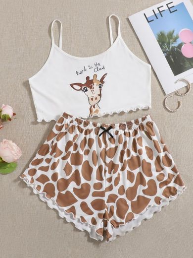 Pijama da girafa