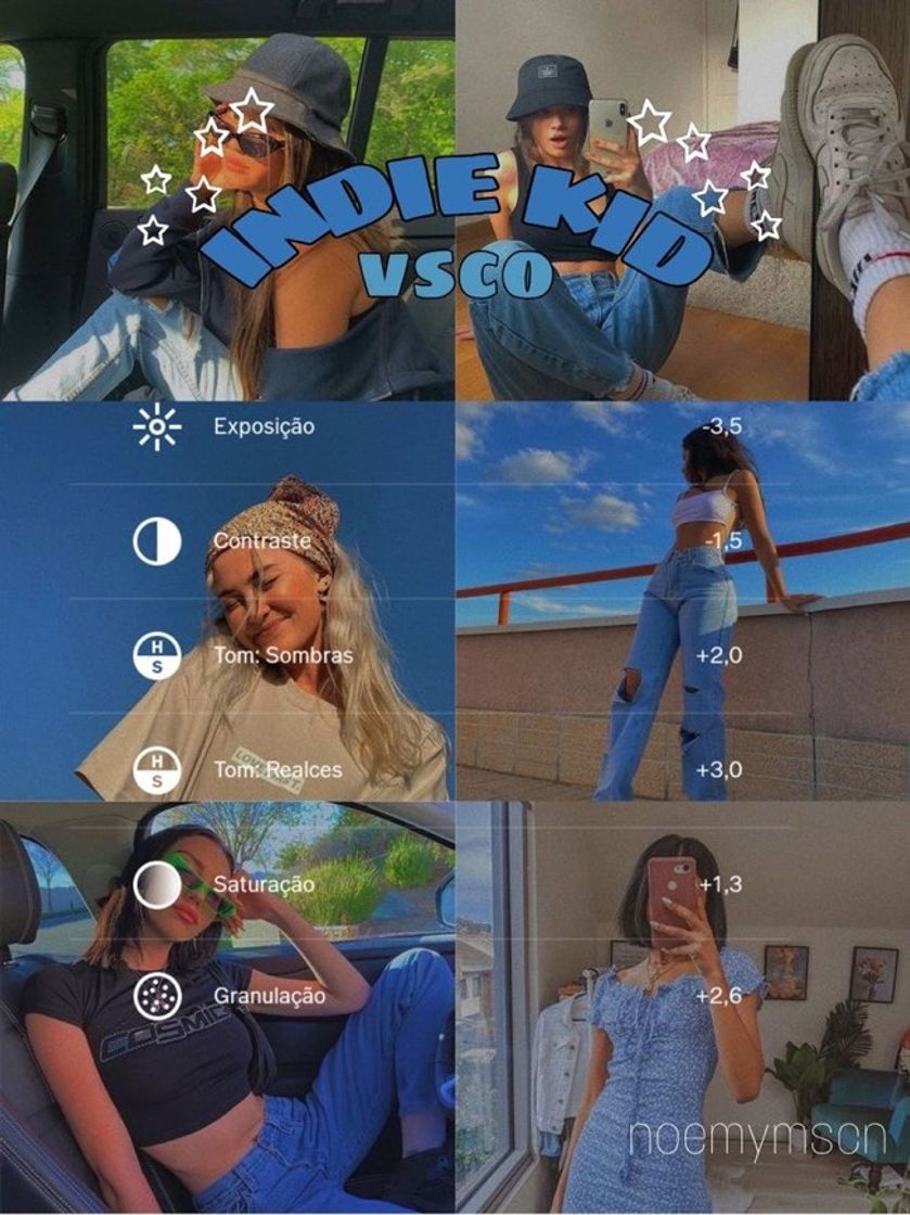 Fashion Filtro vsco indie soft
