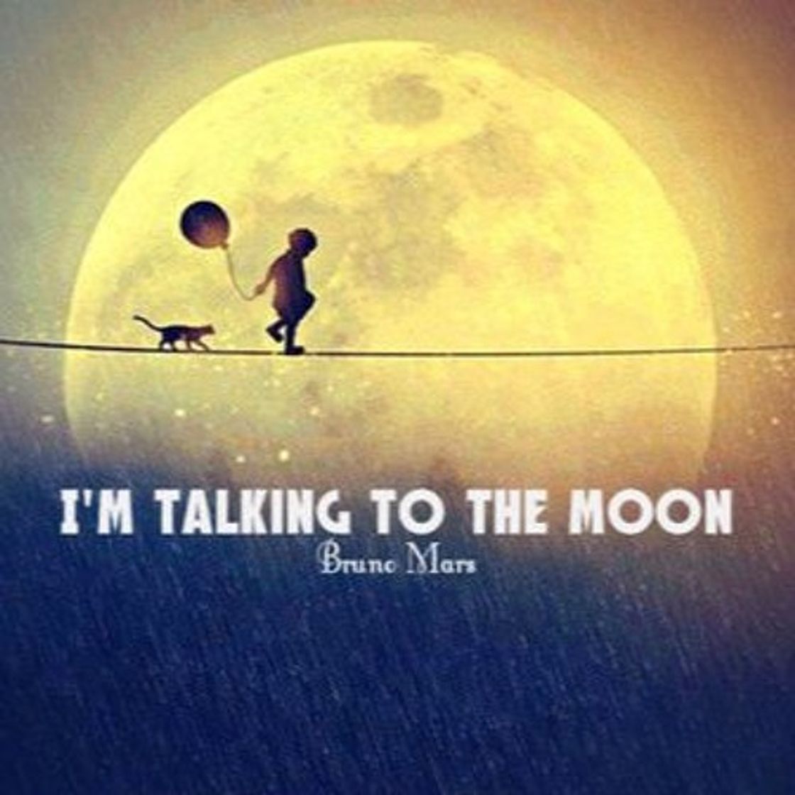 Canción Talking to the Moon