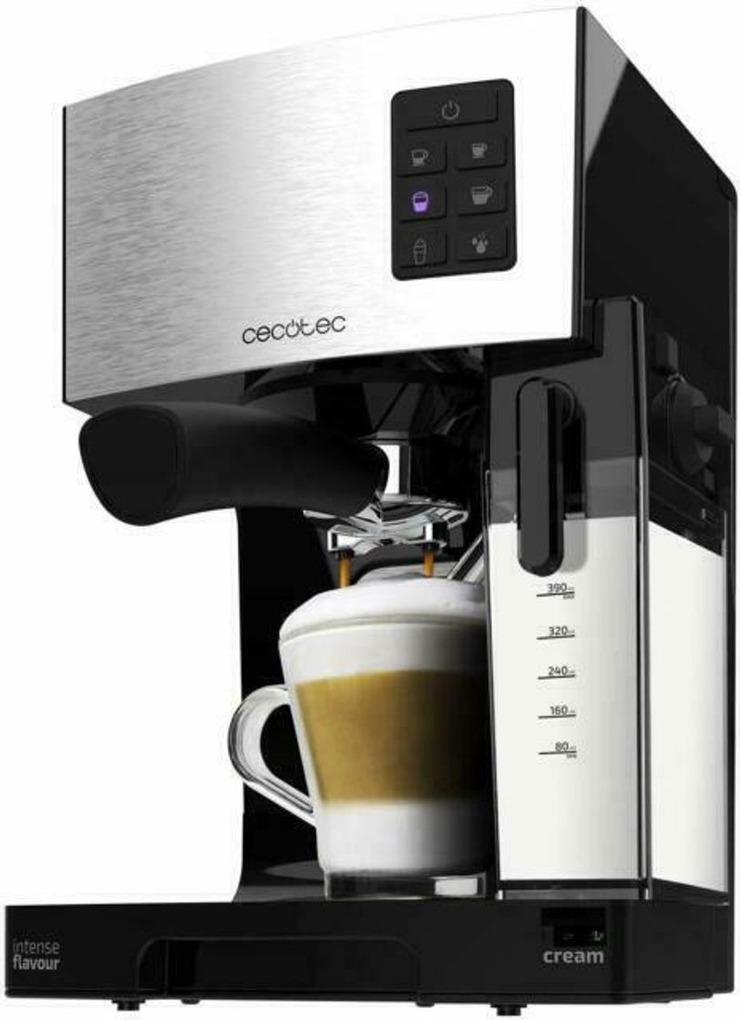 Productos Cecotec Cafetera Semiautomatica Power Instant-ccino Touch Serie Nera. Presión 20 Bares