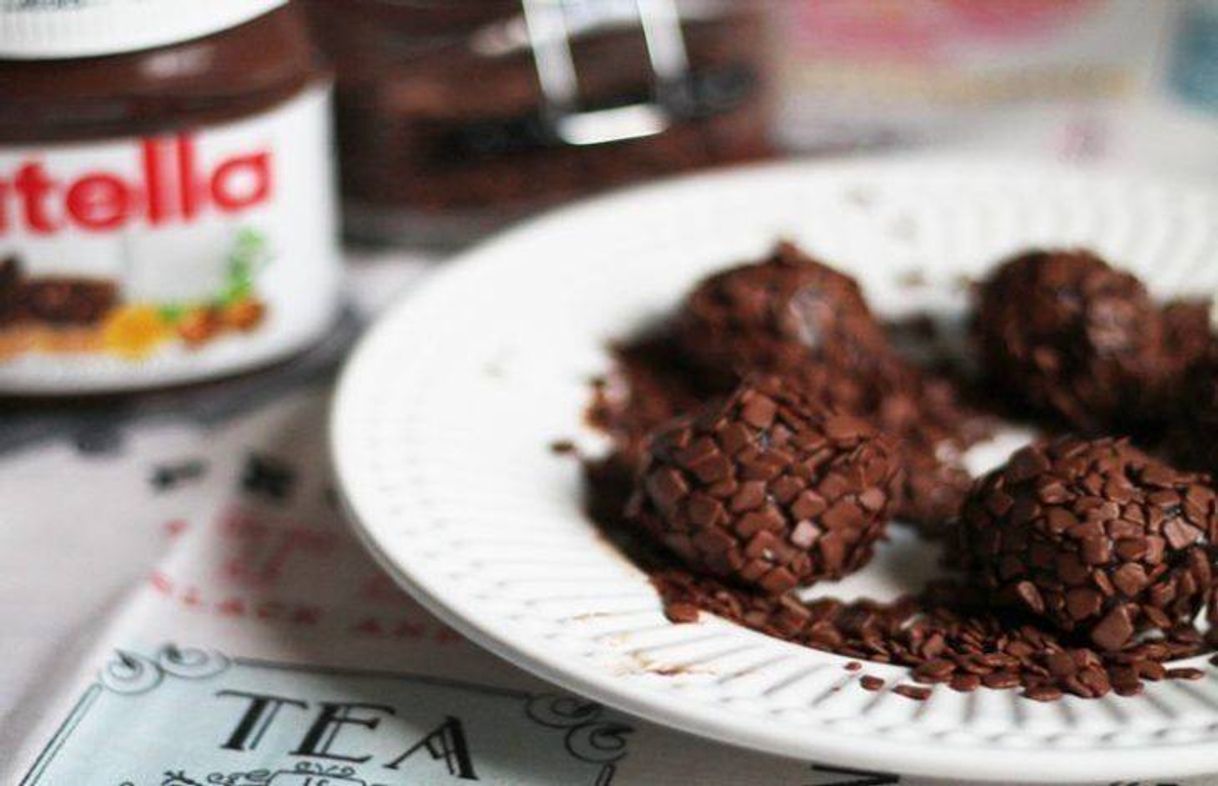 Moda Brigadeiro de nutella 