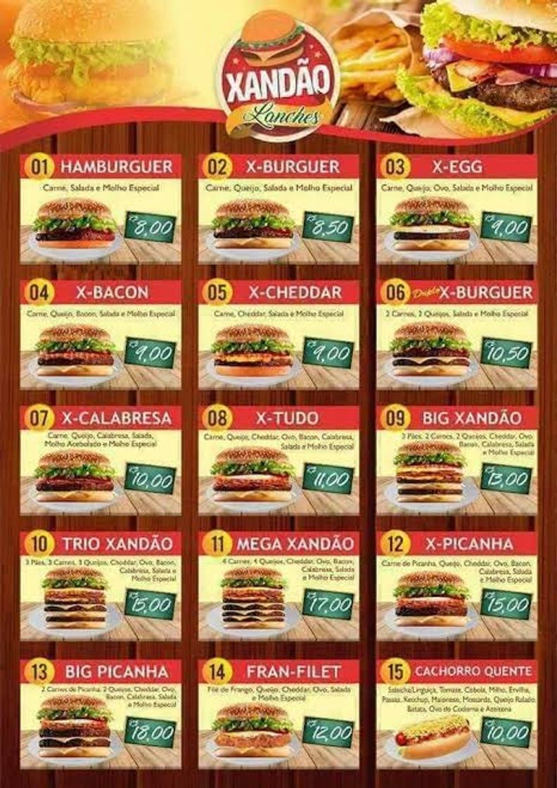 Restaurants Xandão lanches