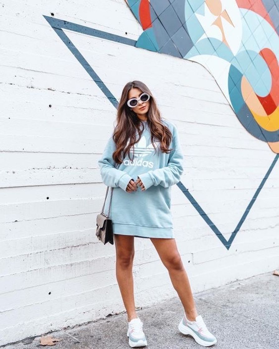 Social blusão da adidas feminino 