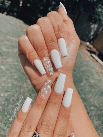 White nails