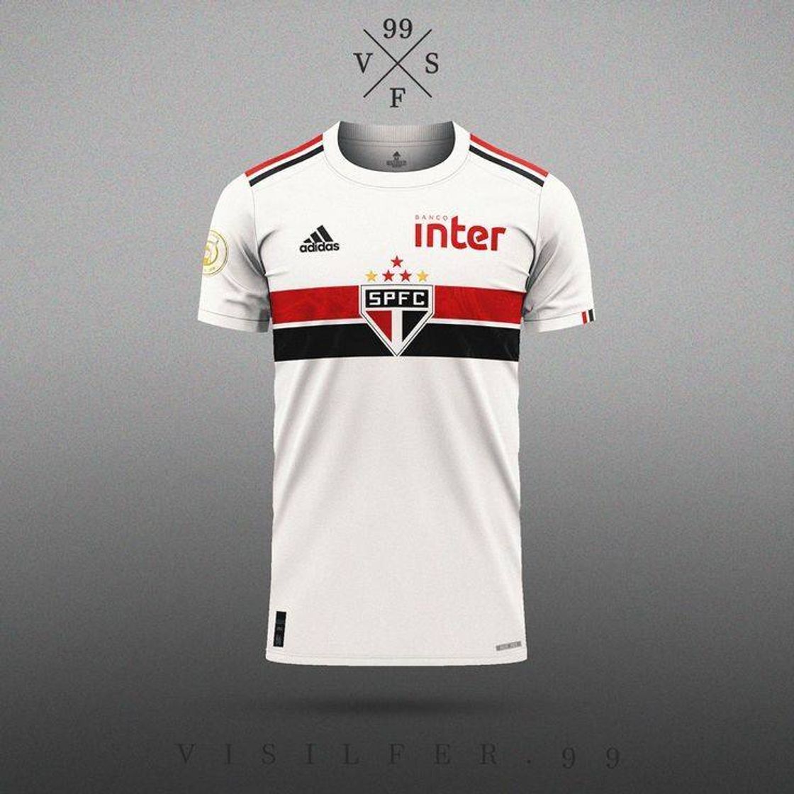 Fashion Camisa de time do são Paulo