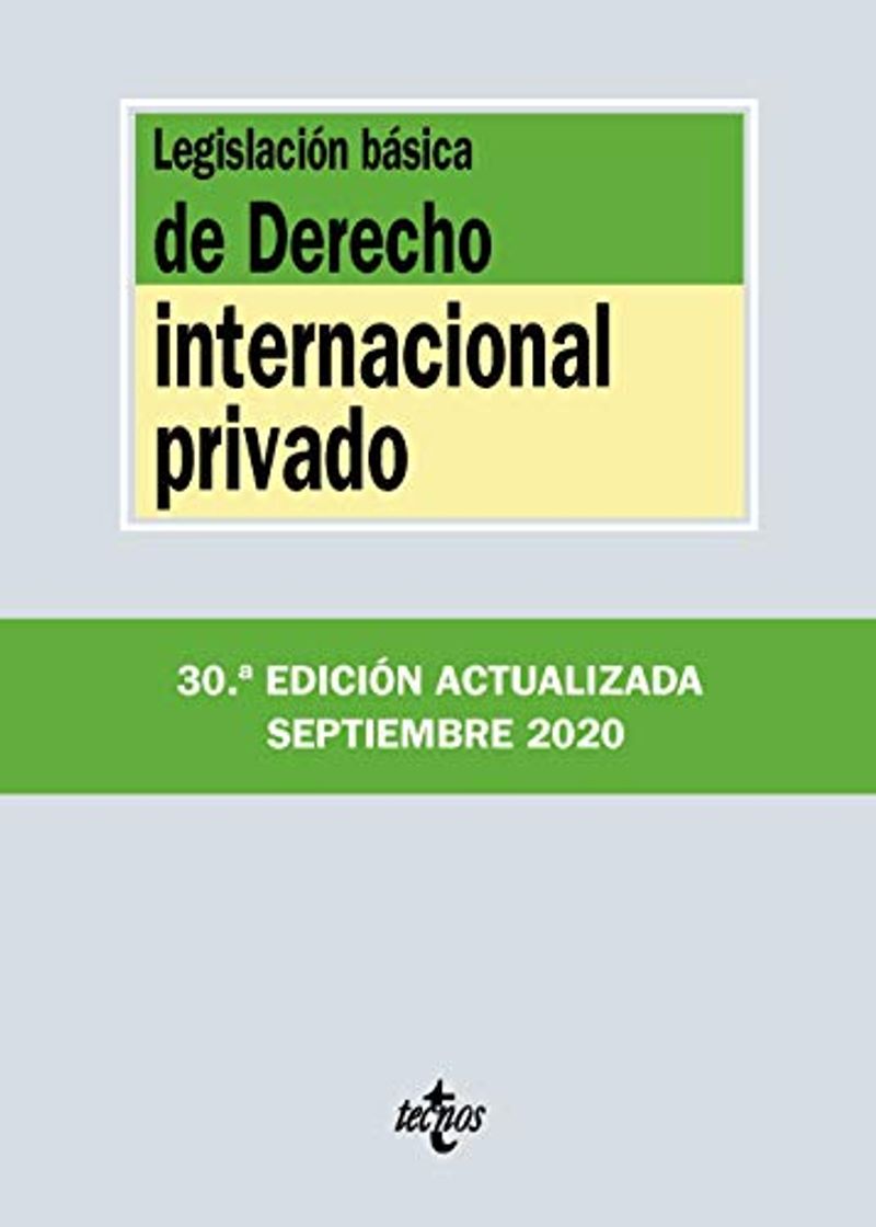 Books Legislación básica de Derecho Internacional privado