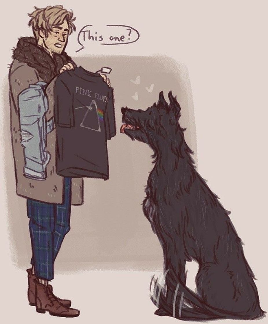 Fashion Lupin e Sirius animago 🐕‍🦺