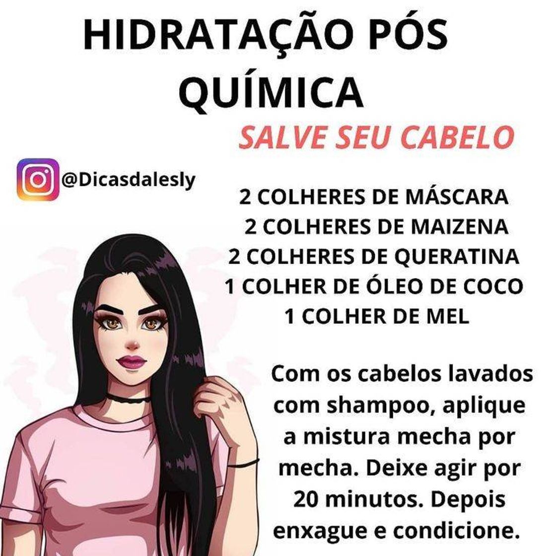 Fashion Hidratação pós química