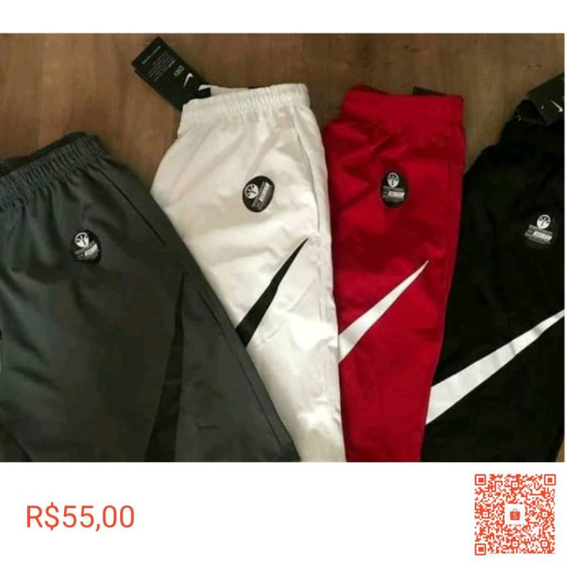 Fashion Bermuda Nike impermeável