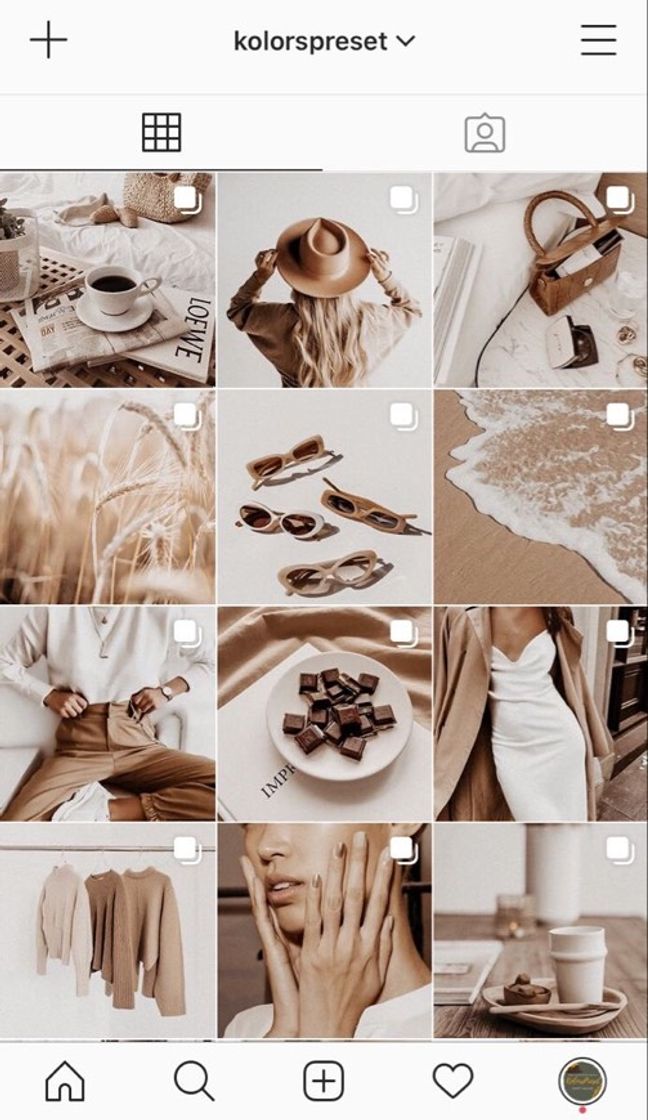 App Feed vintage 🤎