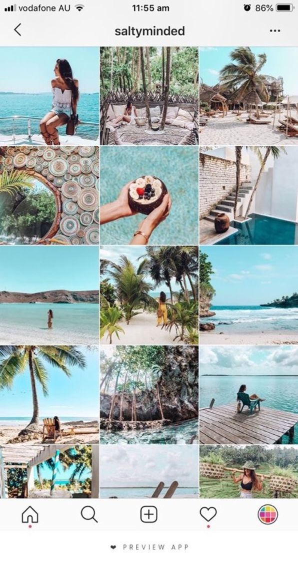 App Feed verão☀️🌊🌴