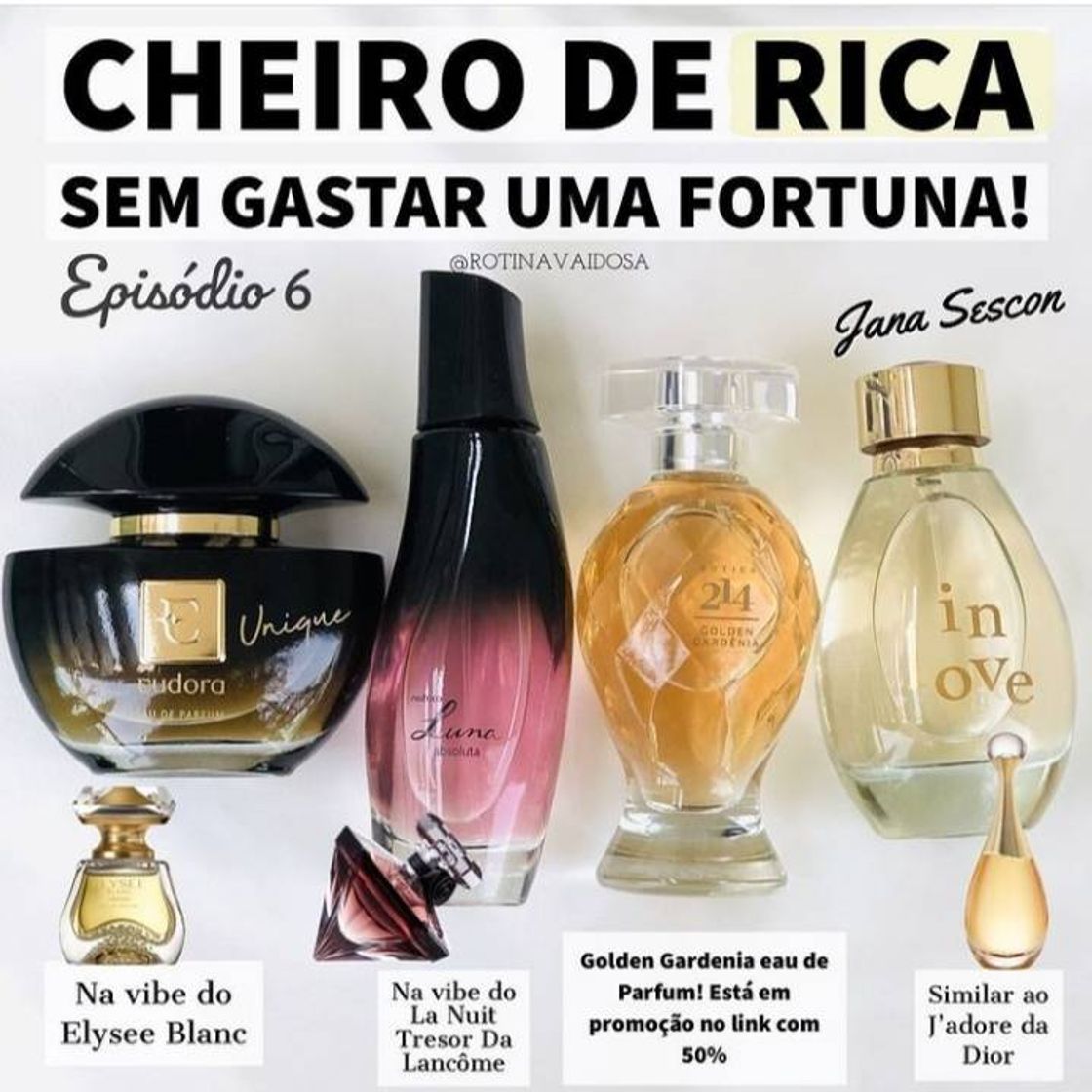 Productos Perfumes e inspirações 