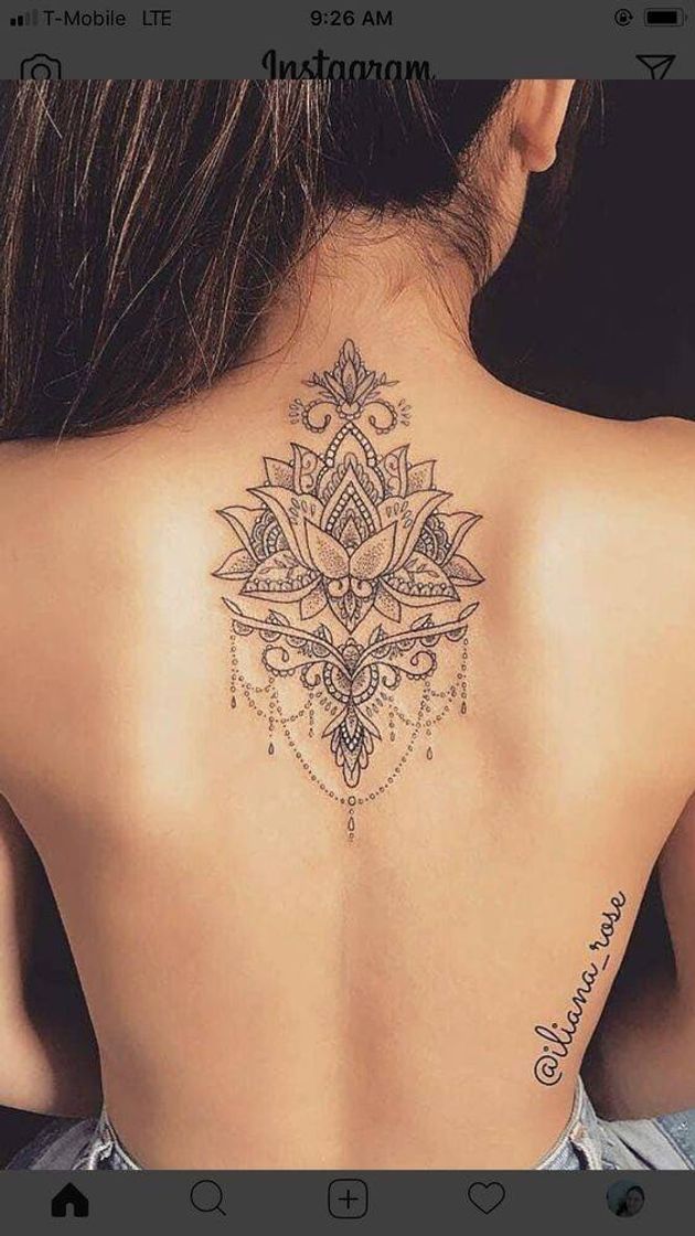 Moda Tatoo mandala