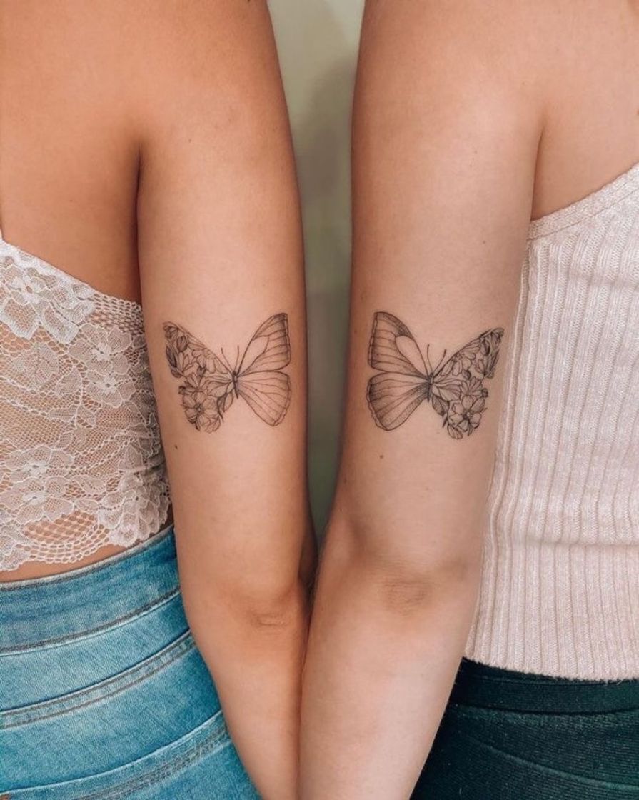 Fashion Tatuagem para amigas 👯‍♀️ ❤️