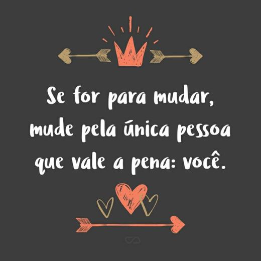 Pense em vc!