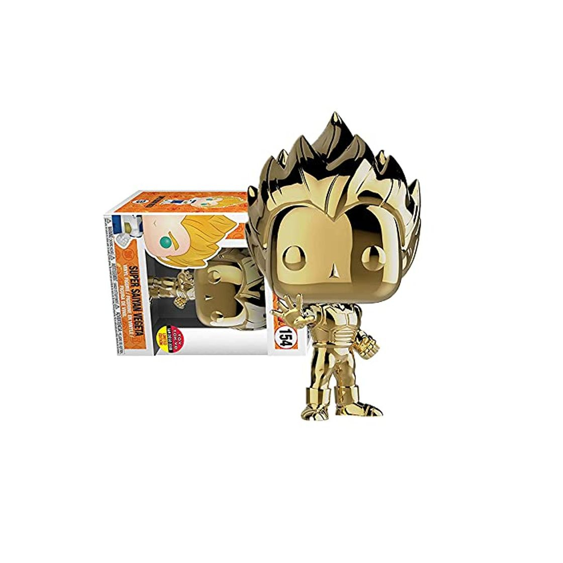 Producto Animación Pop 10Cm: Dragon Ball Z Super Saiyan - Vegeta # 154