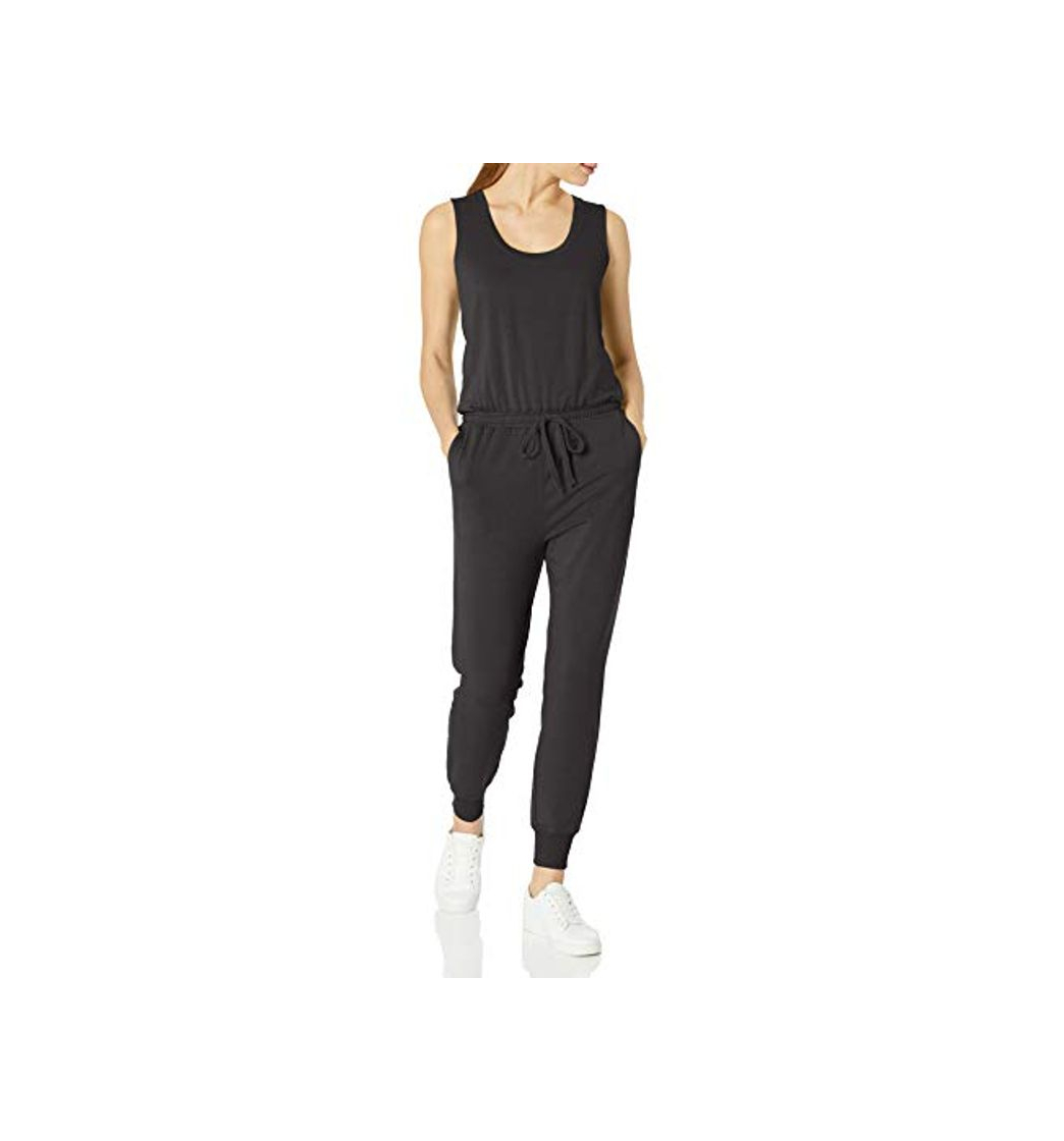 Fashion Amazon Essentials Studio Terry Fleece Jumpsuit Jumpsuits-Apparel, Negro, US S