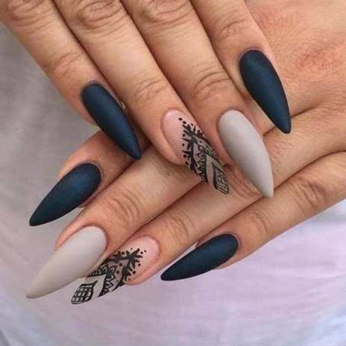 Moda Unhas na tips