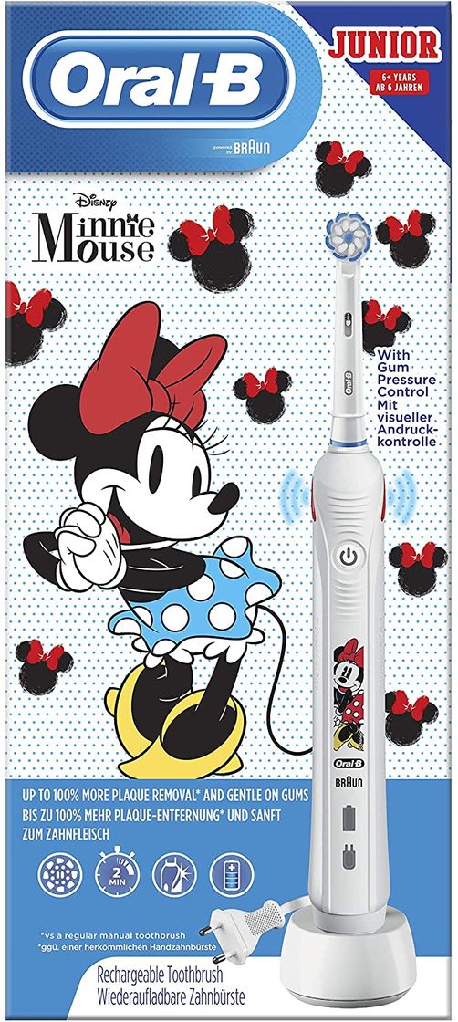 Places Oral-B Stages Power Kids - Cepillo Eléctrico Recargable para Niños con Personajes