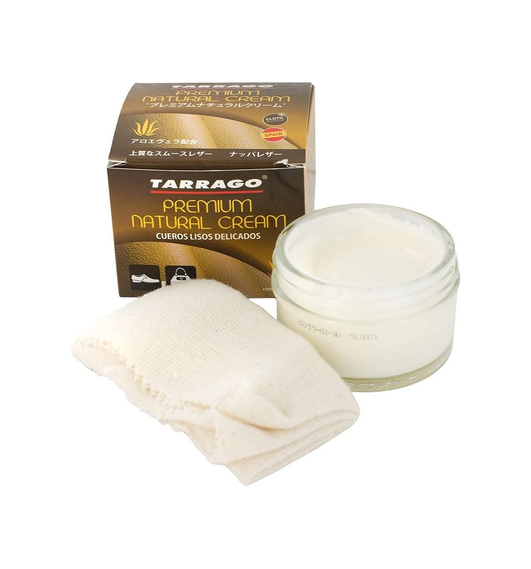 Producto Tarrago Natural Leather Cream 50 ml, Zapatos y Bolsos Unisex adulto, Transparente