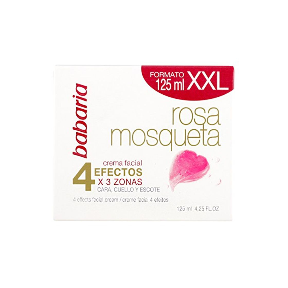 Productos Babaria Rosa Mosqueta Crema Facial 4 Efectos Tratamiento Facial