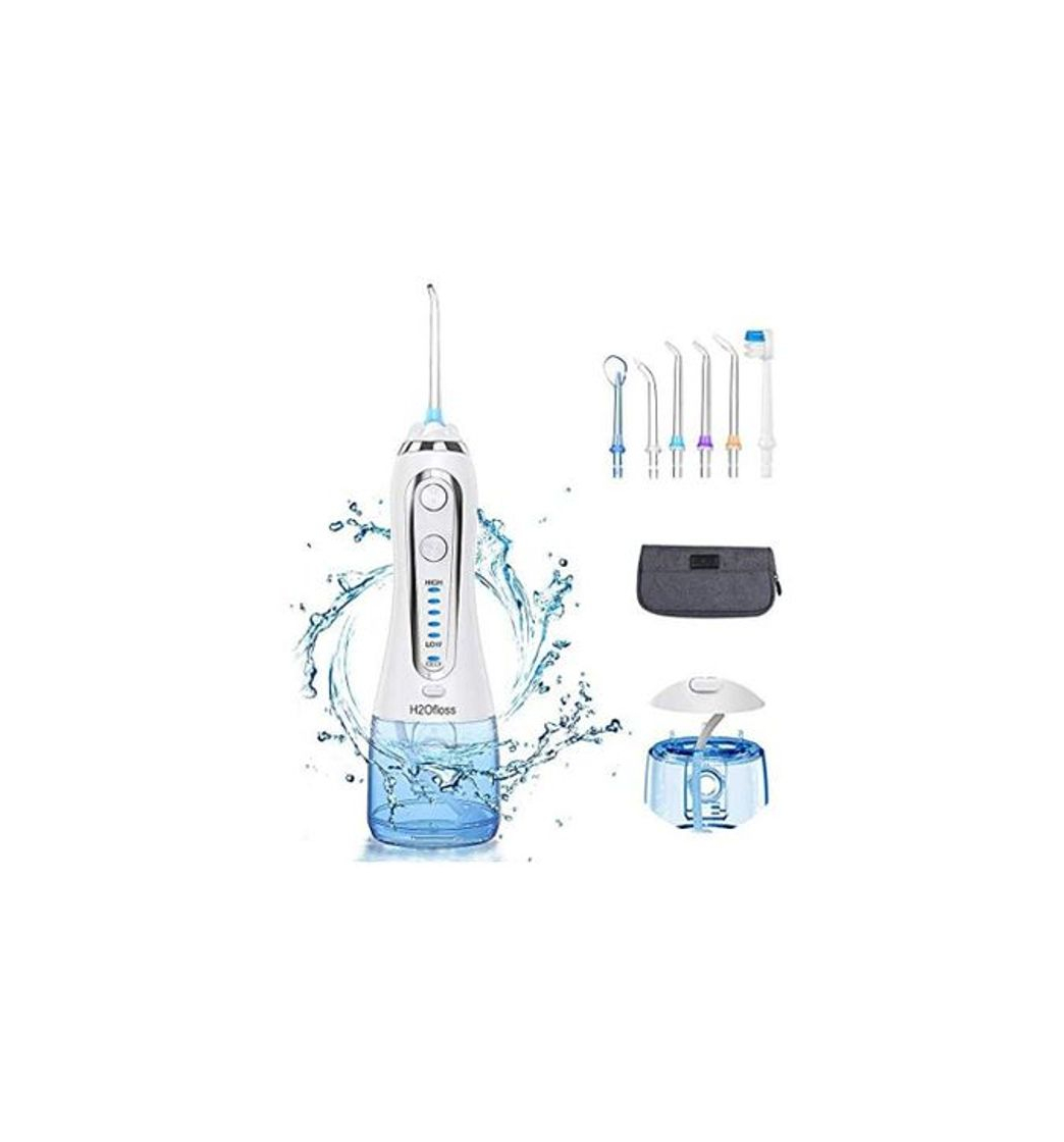 Product ESSEASON Irrigador Bucal Portátil Profesional - 5 Modos Irrigador Dental Recargable