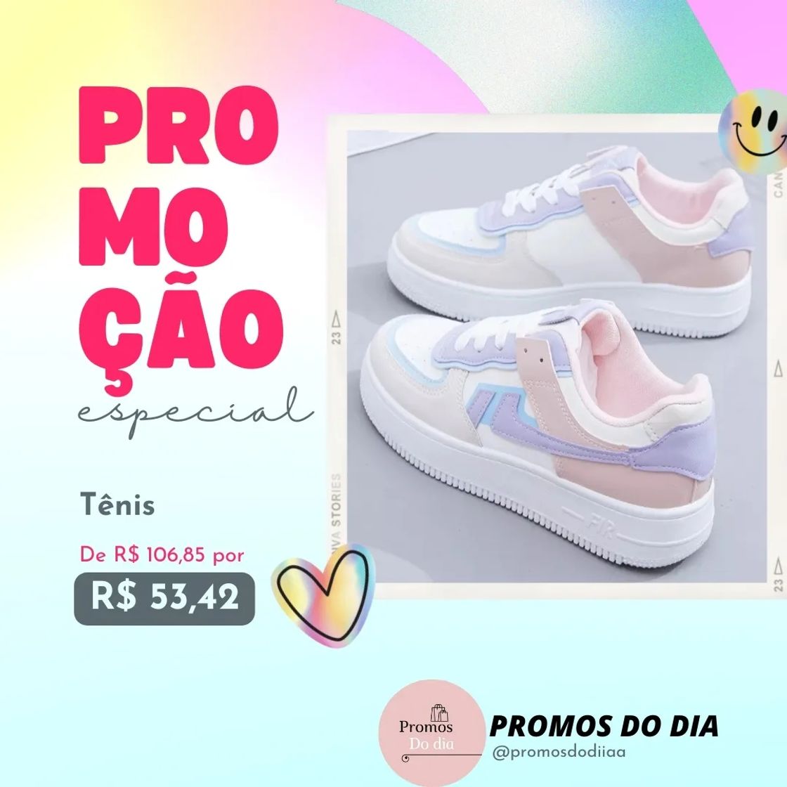 Fashion Tênis feminino 