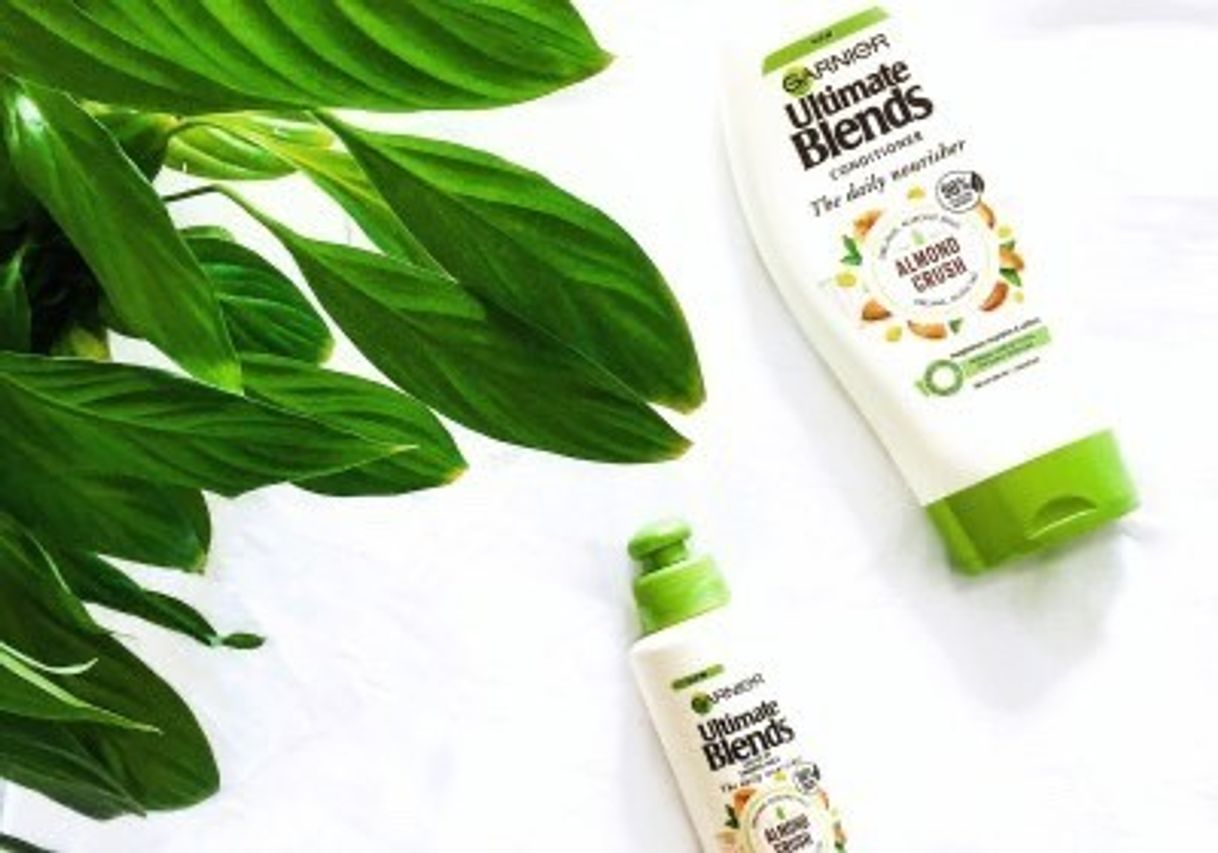 Product Ultimate Blends Garnier Almond - Champú de leche y Agave Sap para