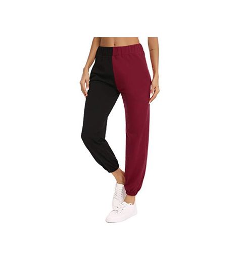 Aiboria Pantalones Deportivos Casuales para Mujer