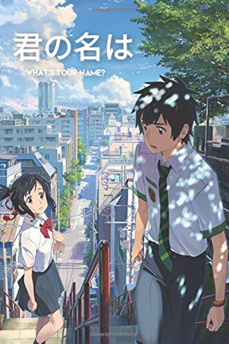 Books What's your name ? Kimi no na wa: 6*9 anime movie notebook diary style