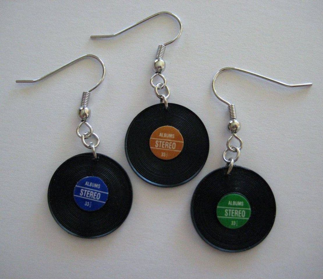 Fashion Vinyl earrings